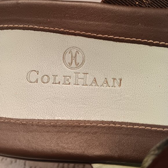 Cole Haan Brown and Green Sandals - Picture 13 of 14